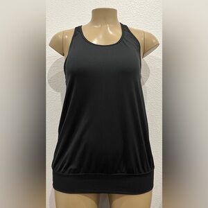 Women’s N.Y.L. Athletic Racerback Black Size L Tank‎ Top